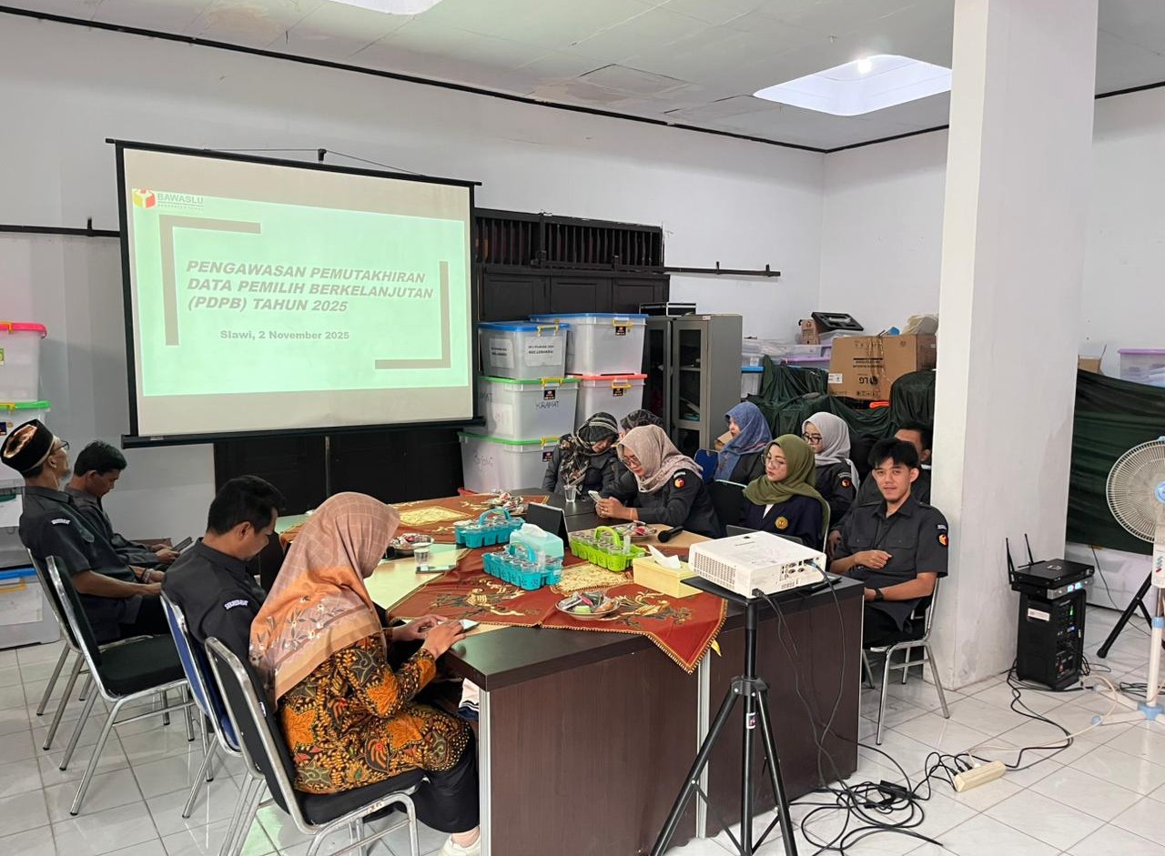 Pastikan Data Bersih, Bawaslu Kabupaten Tegal Lakukan Inovasi Uji Petik Triwulan IV