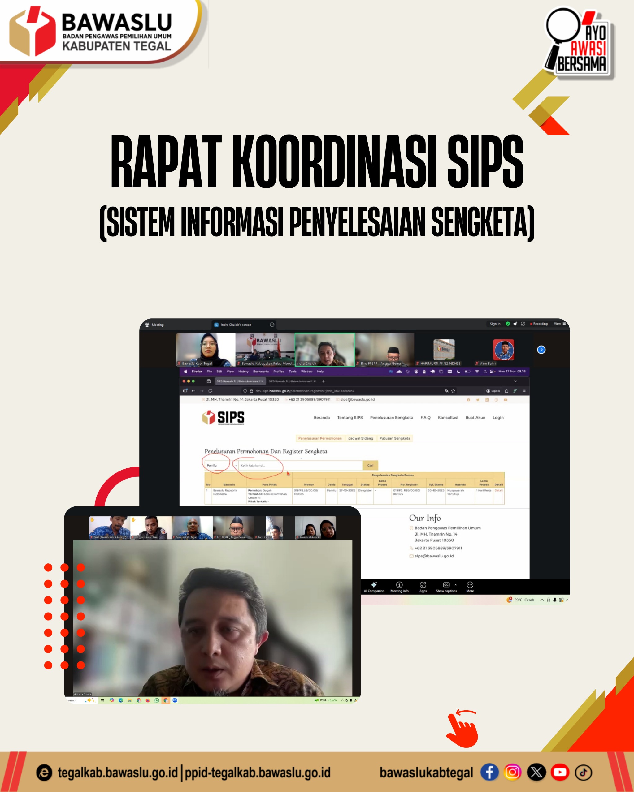 Bawaslu Gelar Rapat Koordinasi SIPS: Ungkap Fitur Baru untuk Bongkar Sengketa Pemilu!