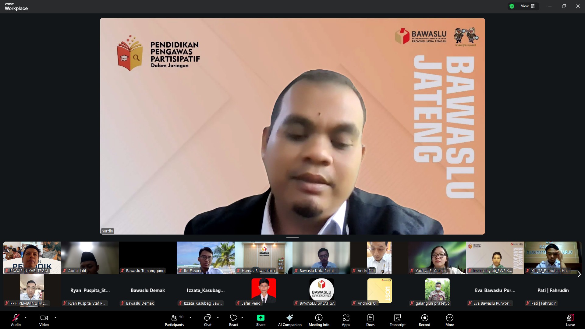 Bawaslu Kabupaten Tegal Matangkan Strategi Pengawasan Data Pemilih Berkelanjutan Triwulan IV