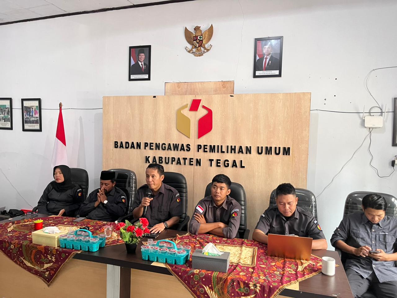 Perkuat Koordinasi Internal, Bawaslu Kabupaten Tegal Matangkan Sejumlah Agenda Strategis Pekan Ini