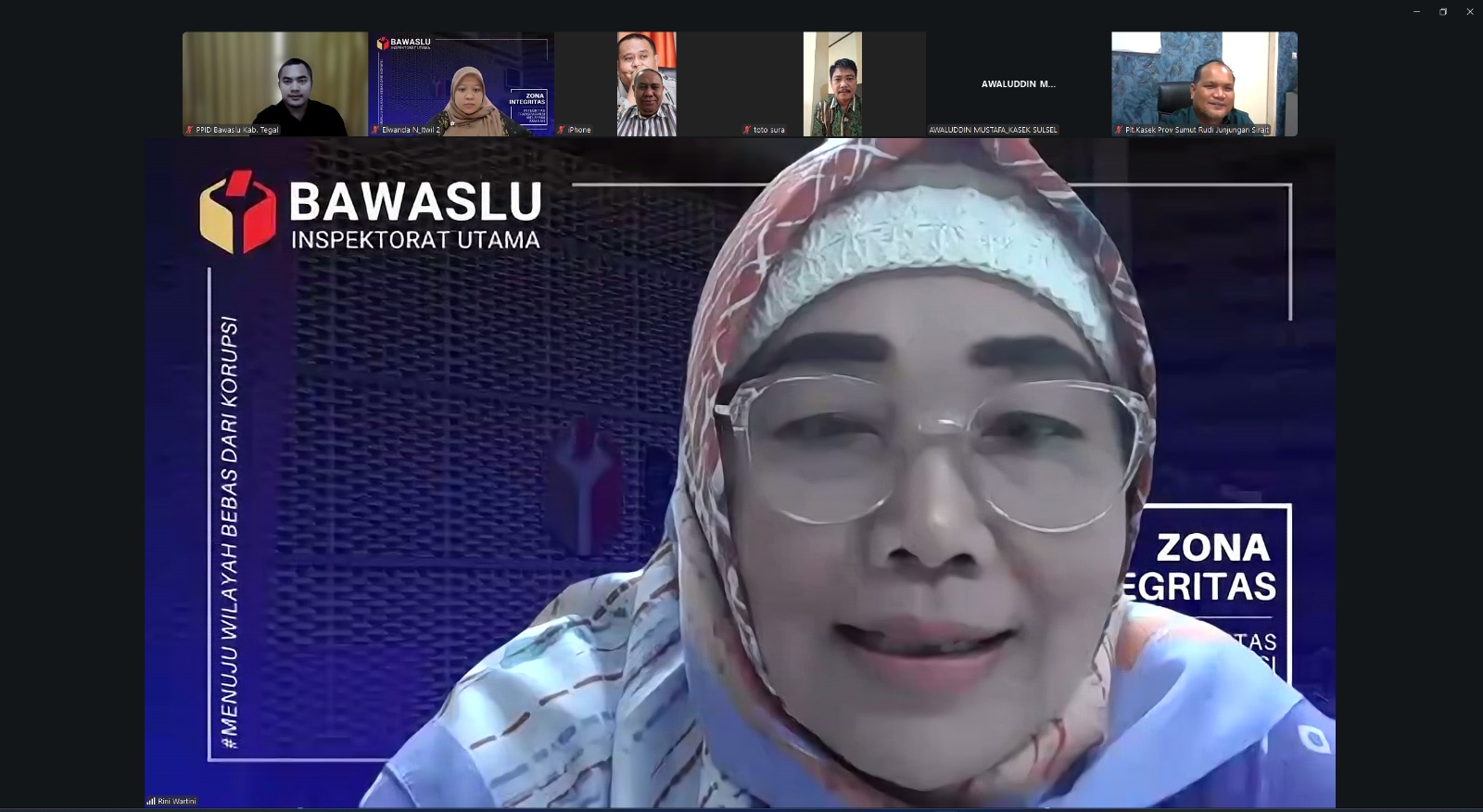 Bawaslu Kabupaten Tegal Hadiri Sosialisasi Surat Edaran Bawaslu Nomor 2 Tahun 2026