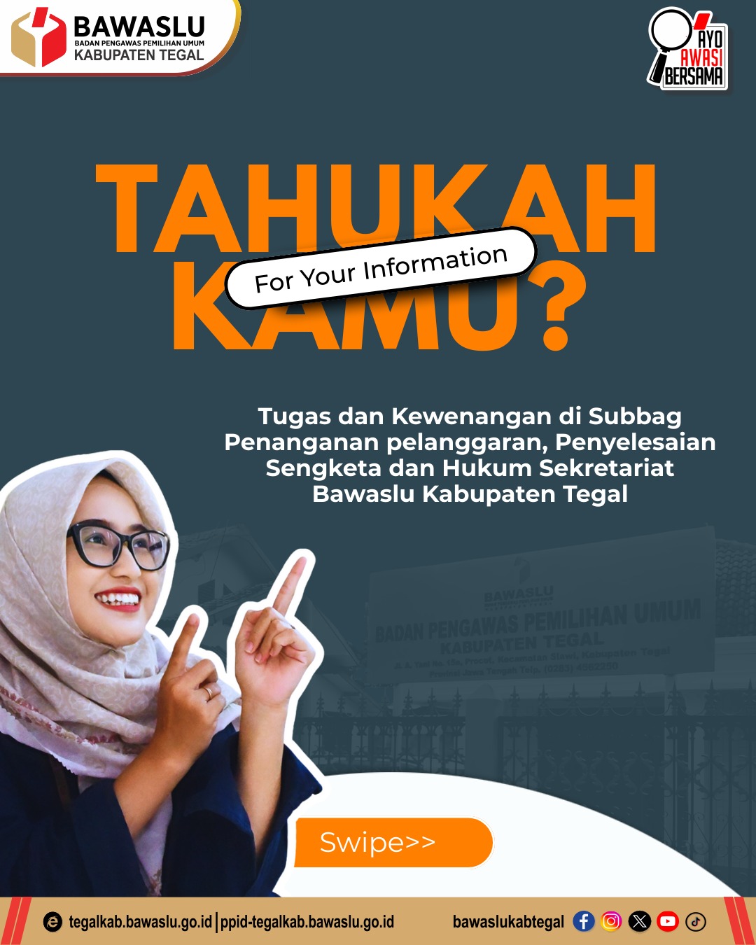 Tugas dan Kewenangan Subbagian Penanganan Pelanggaran, Penyelesaian Sengketa, dan Hukum