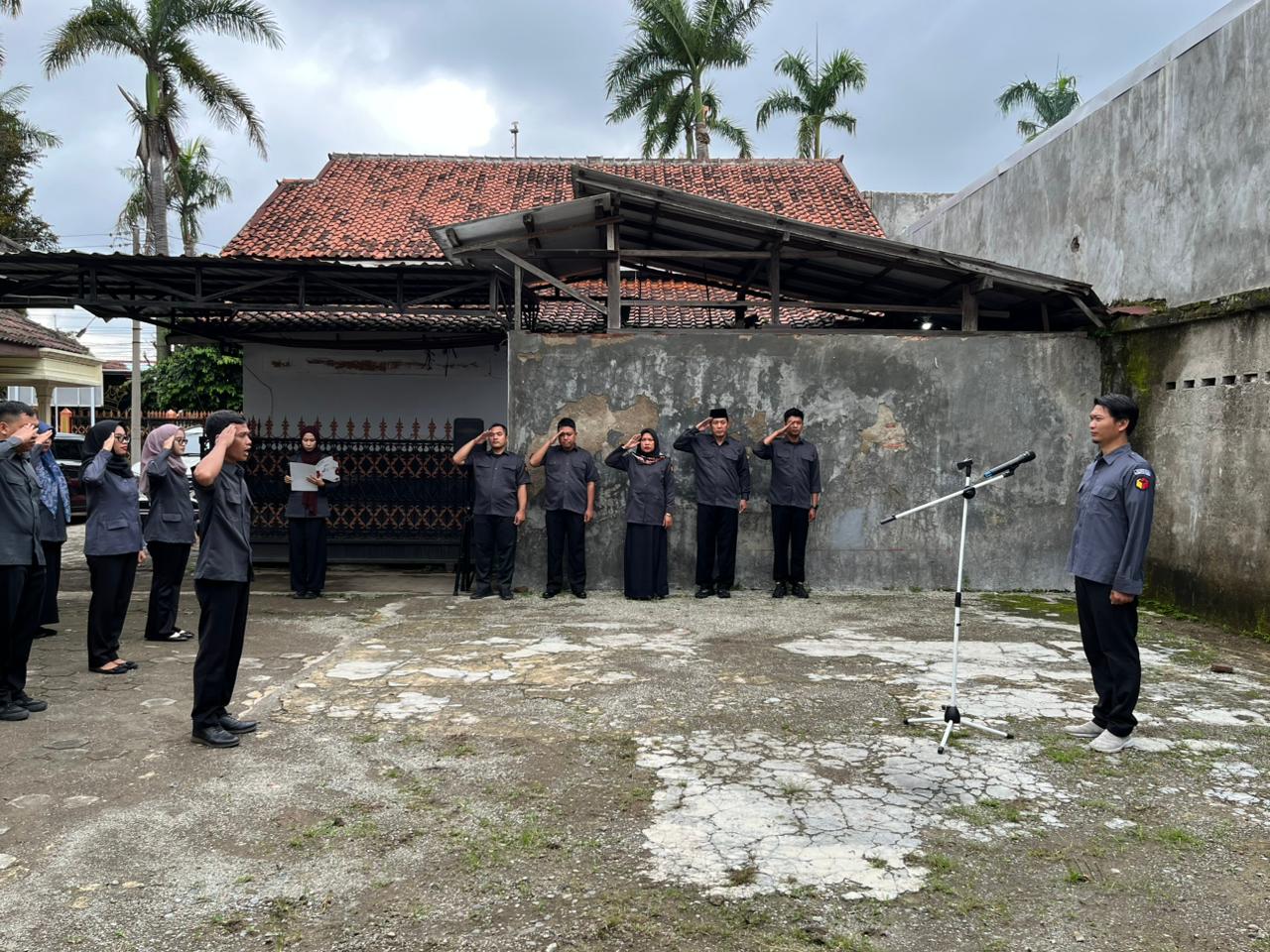 Pimpin Apel Pagi, Achmad Marzuki Tekankan Kesehatan dan Kreativitas Kehumasan