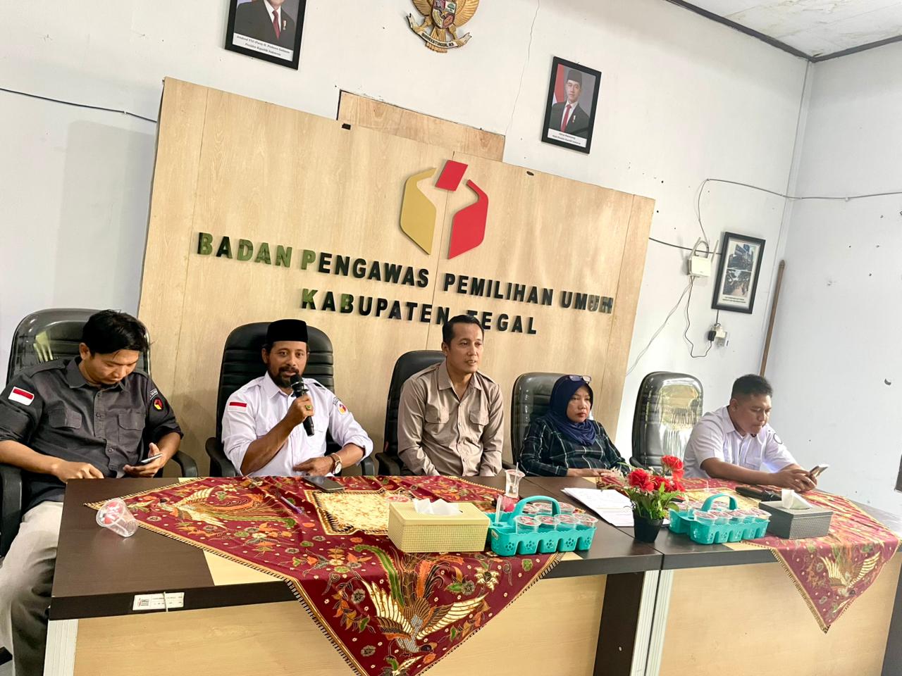 Menuju Soswatif 2026 yang Berkualitas, Bawaslu Kabupaten Tegal Perkuat Peran SDM