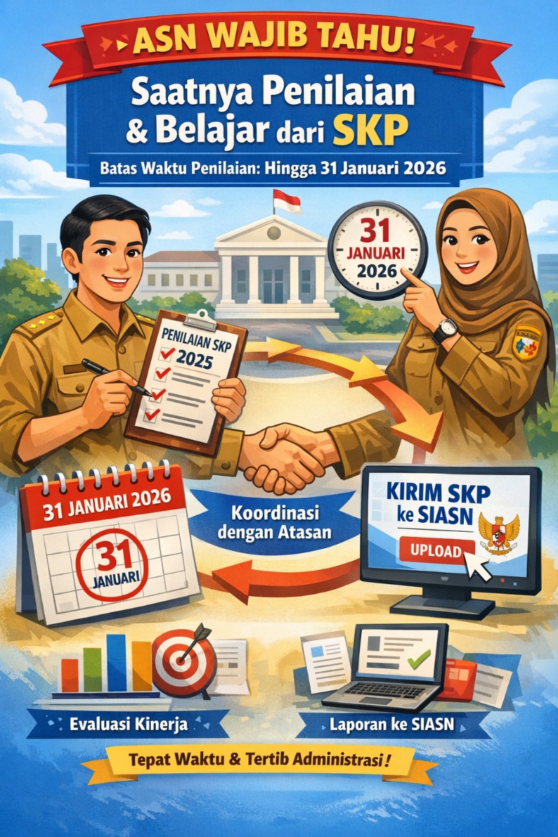 ASN WAJIB TAHU! Saatnya Penilaian & Belajar dari SKP