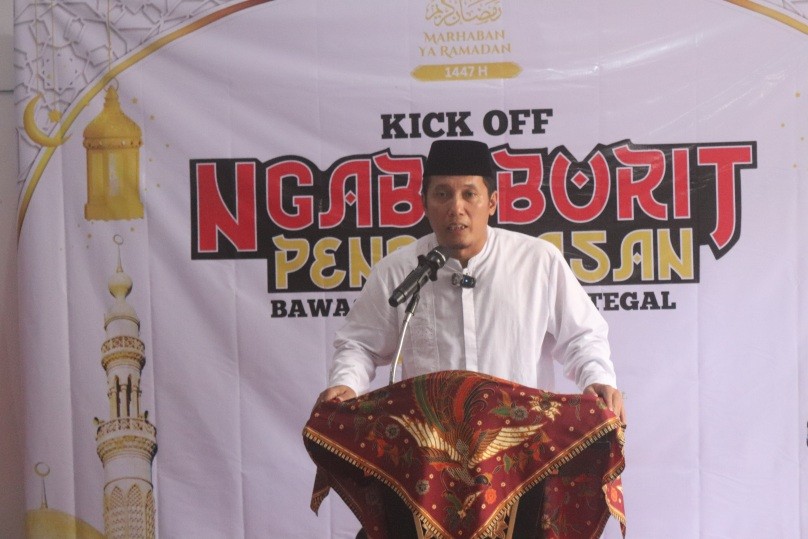 Ketua Bawaslu Kabupaten Tegal Resmi Membuka Kick Off “Ngabuburit Pengawasan” Ramadan 1447 H