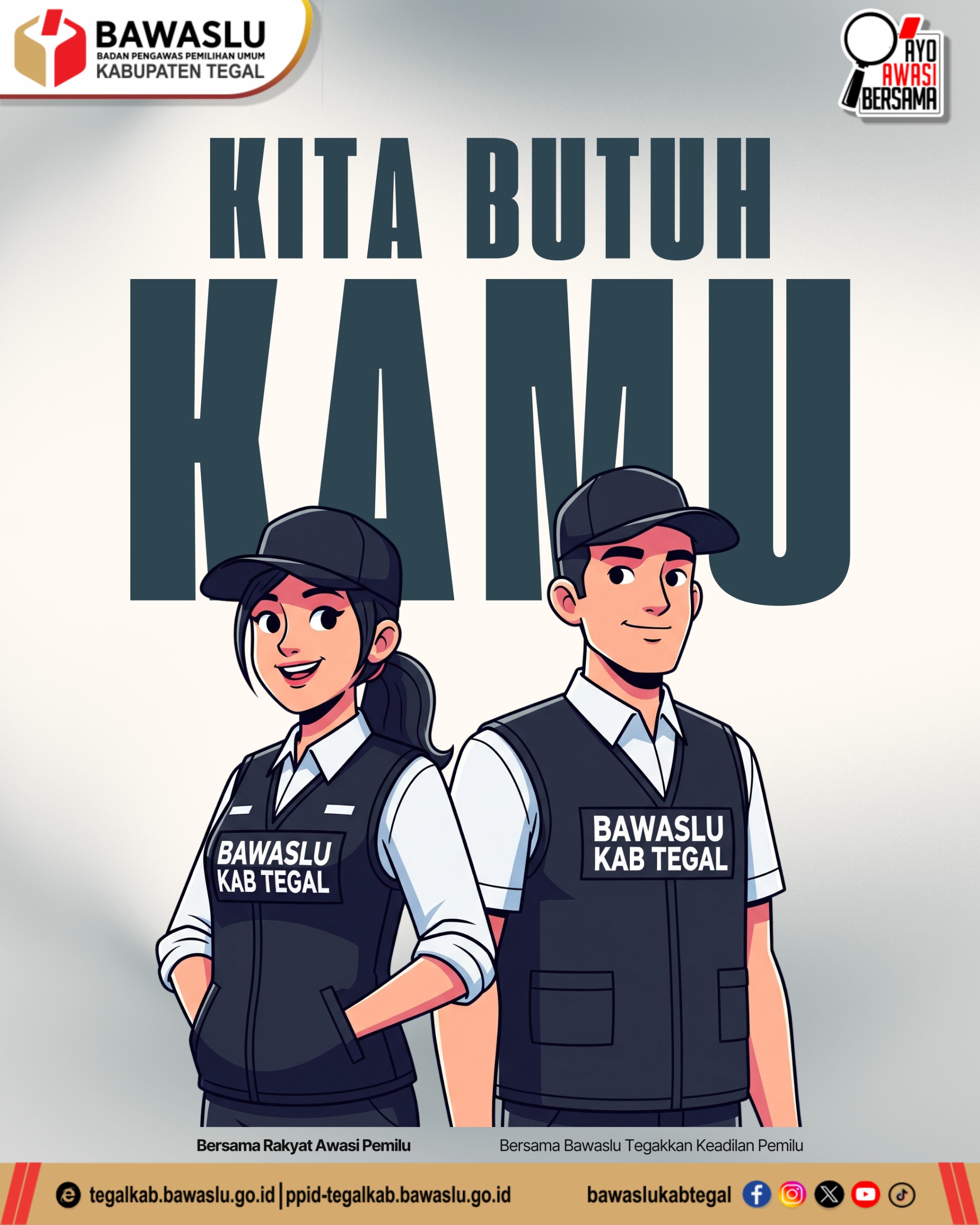 Bawaslu Kabupaten Tegal Ajak Masyarakat Jadi 'Mata dan Telinga' Pengawasan Partisipatif