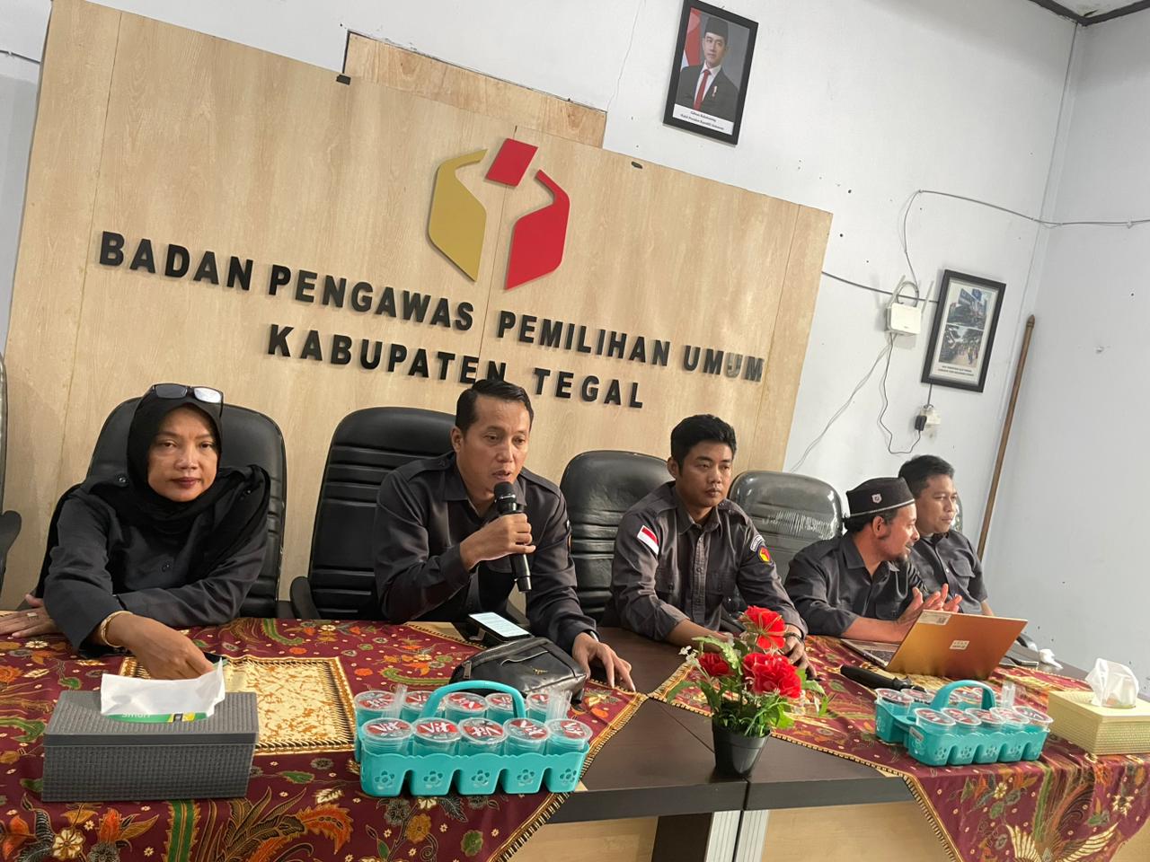 Perkuat Spirit Kelembagaan, Bawaslu Kabupaten Tegal Matangkan Program Soswatif dan Ngabuburit Pengawasan