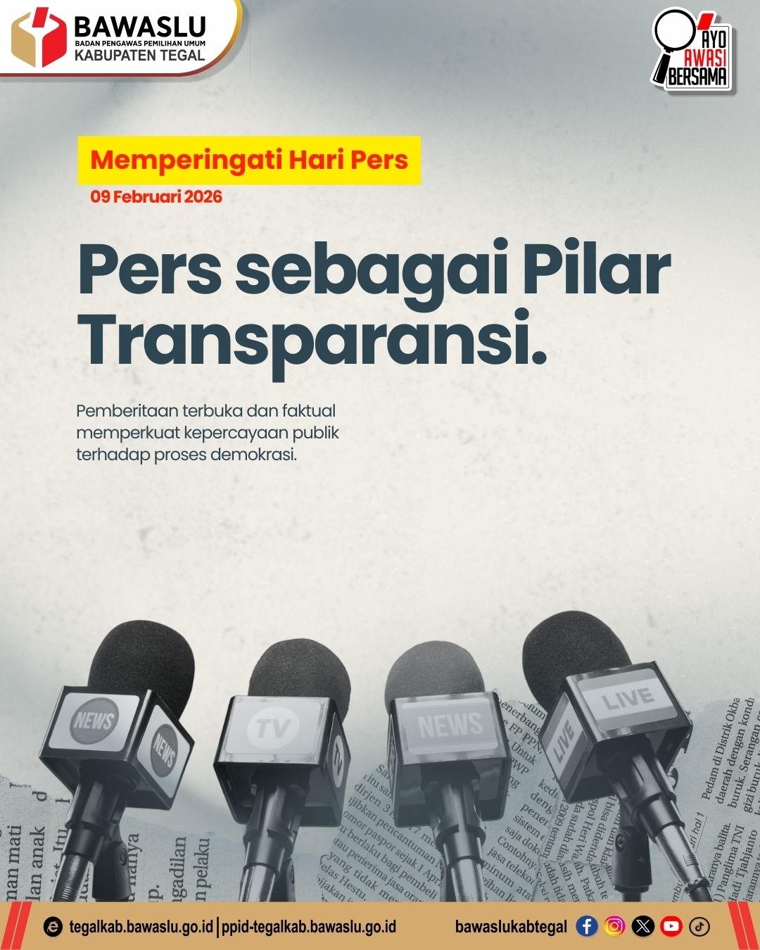 Pers Sebagai Pilar Transparansi