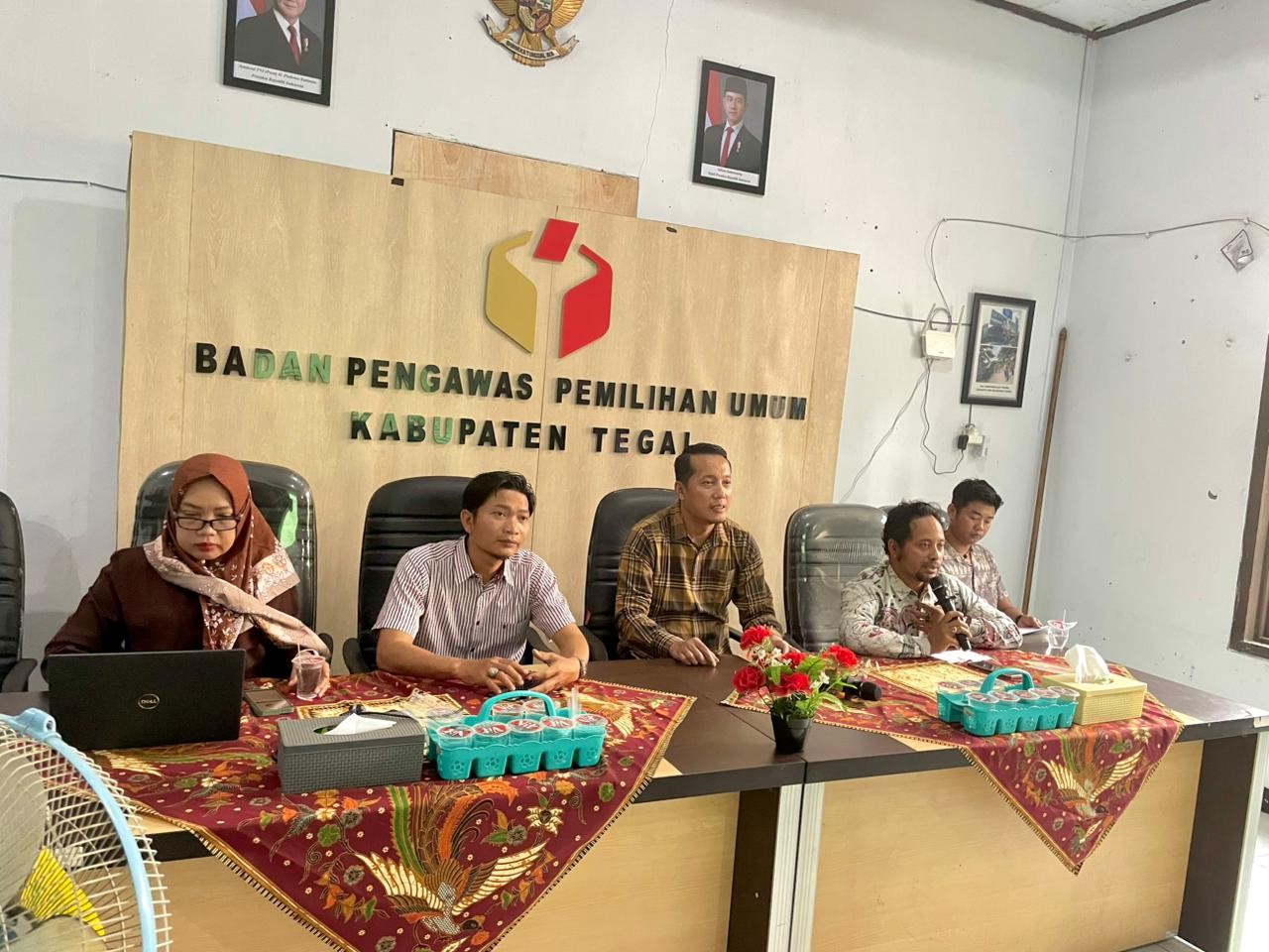 Tindak Lanjut Instruksi Bawaslu RI, Bawaslu Kabupaten Tegal Matangkan Strategi Produksi Konten Prestasi