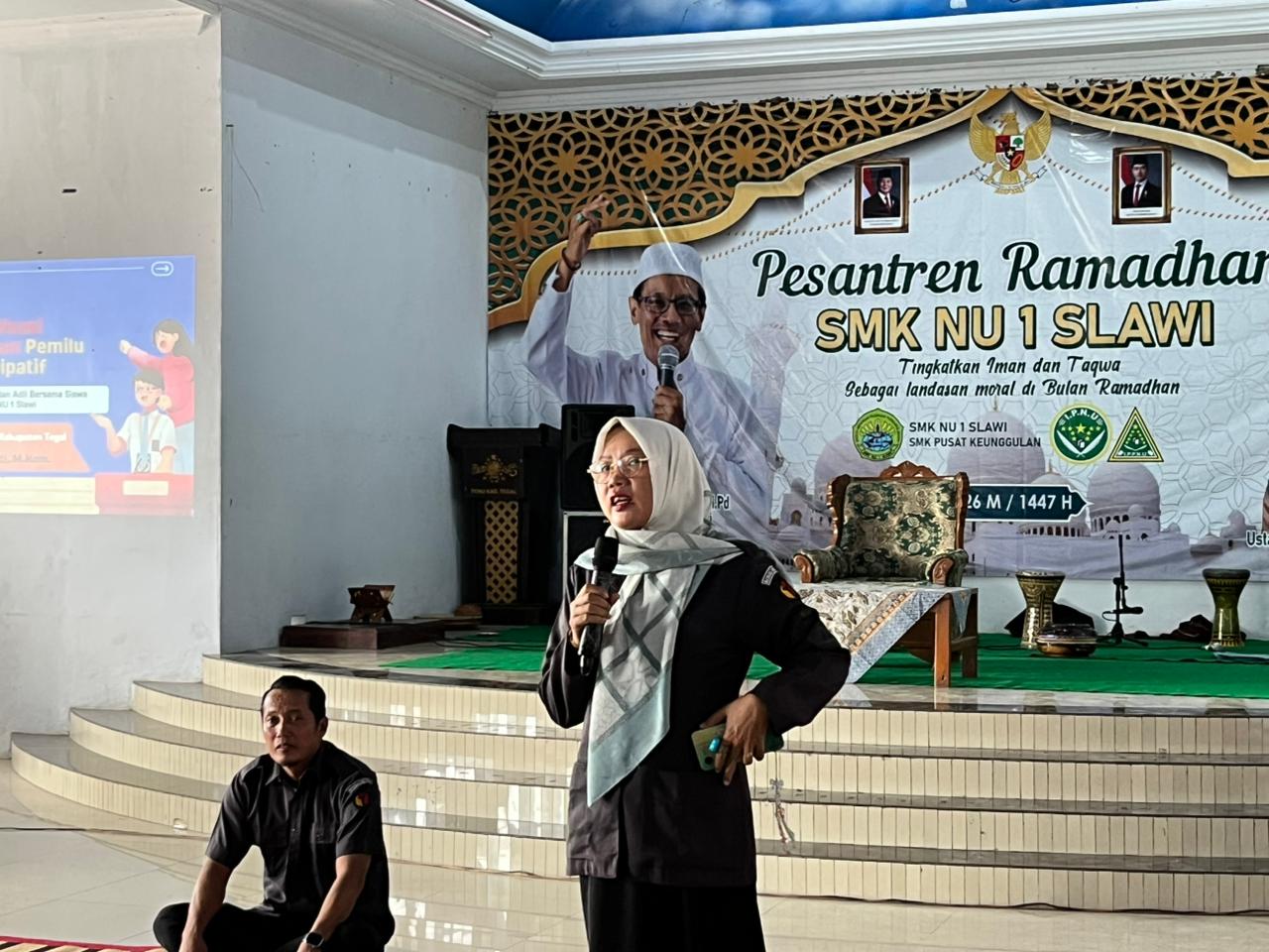 Bawaslu Kabupaten Tegal Gandeng SMK NU Slawi, Ajak Siswa Jadi Pengawas Pemilu Partisipatif