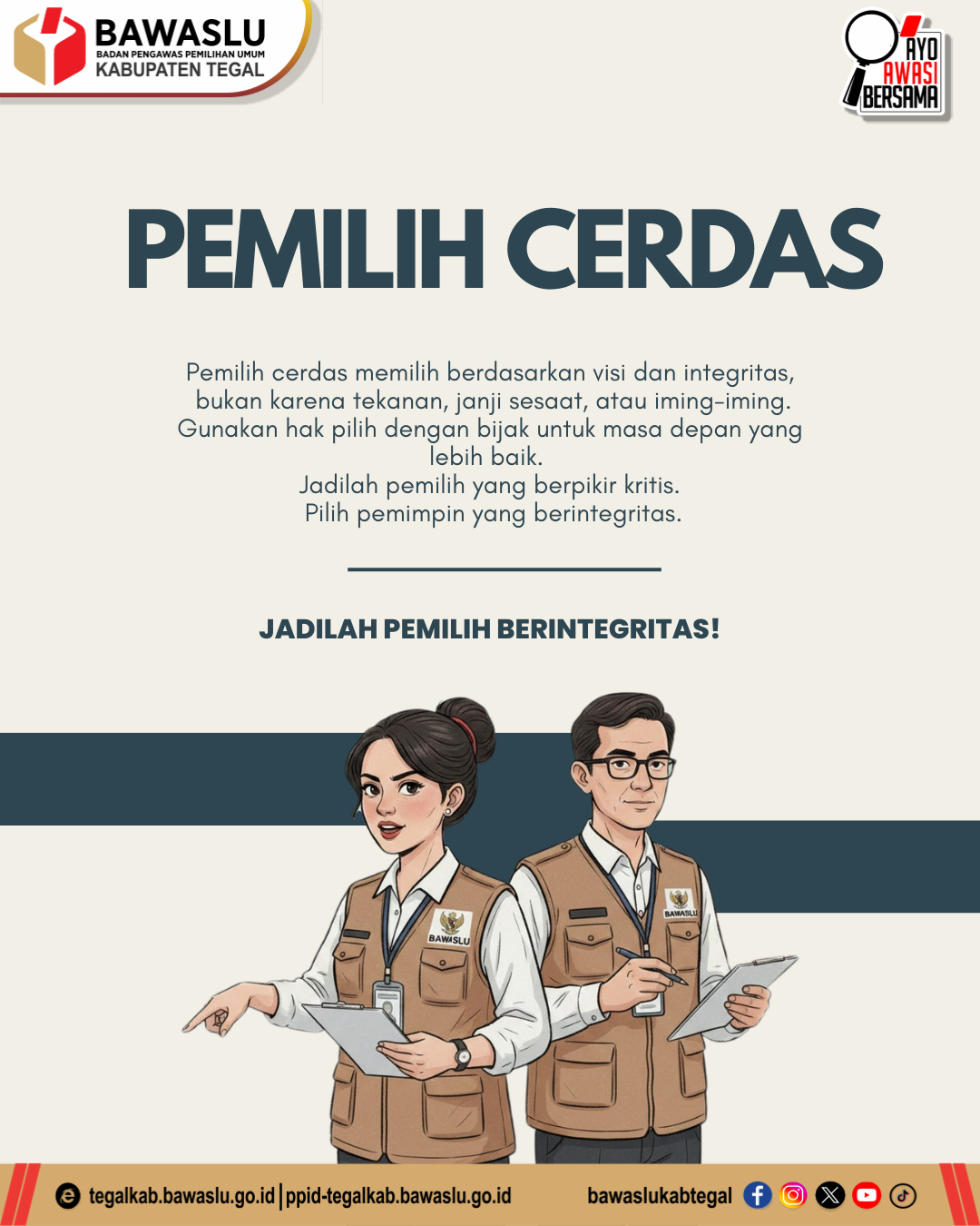 Dorongan Menjadi Pemilih Cerdas untuk Menjaga Kualitas Demokrasi