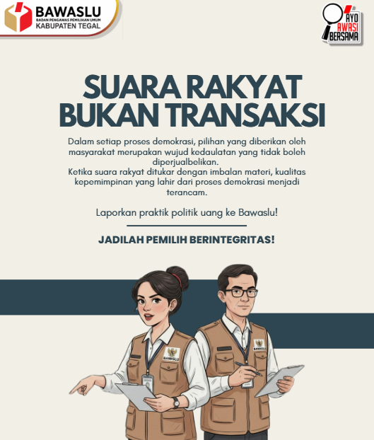 Suara Rakyat Bukan Transaksi