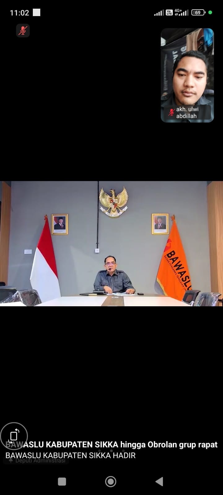 Tingkatkan Akuntabilitas Kelembagaan, Bawaslu Kabupaten Tegal Ikuti Pembinaan dan Evaluasi Bawaslu RI