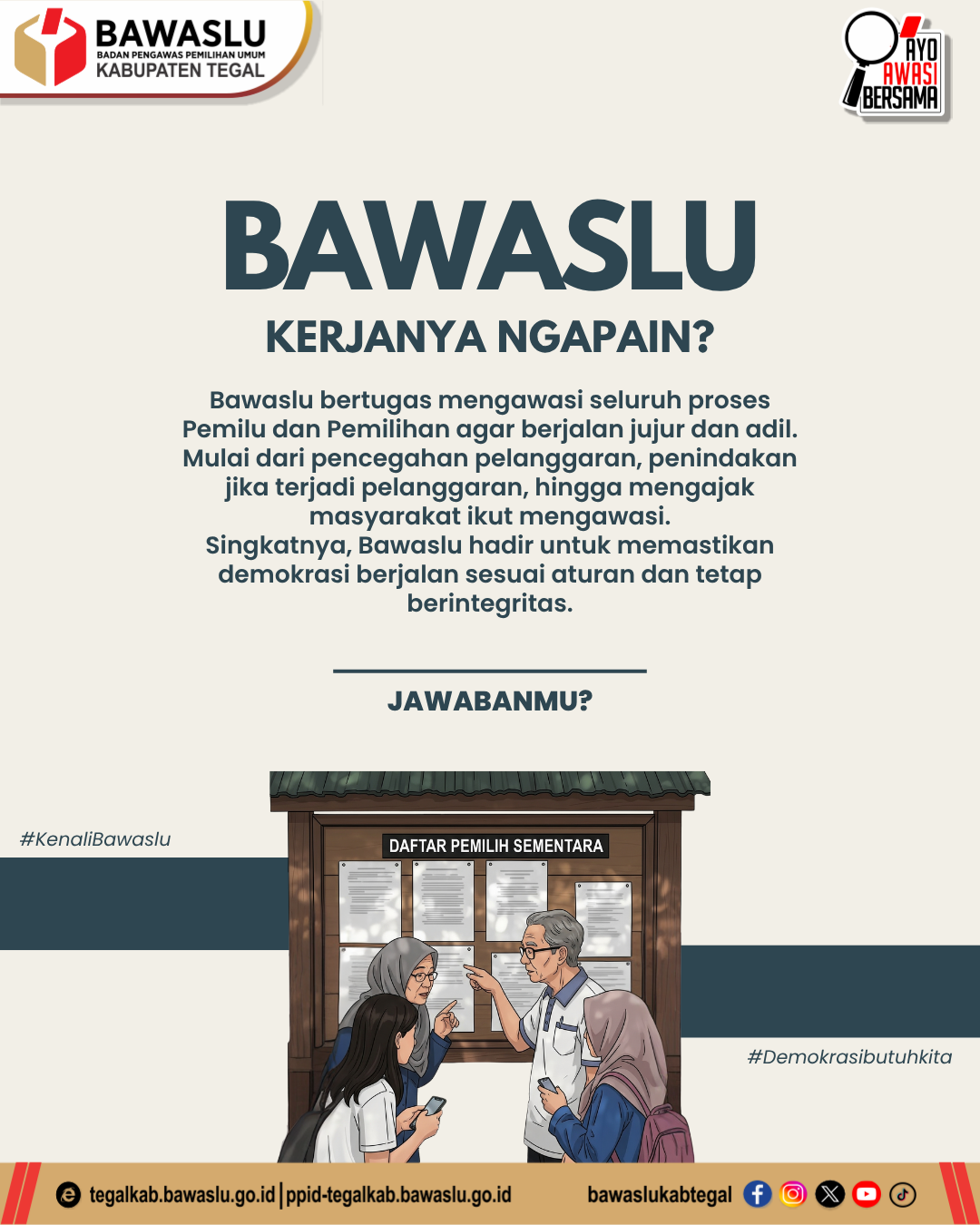 Bawaslu Kerjanya Ngapain?” Ini Peran Pentingnya di Balik Demokrasi