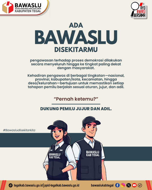 Ada Bawaslu di Sekitarmu