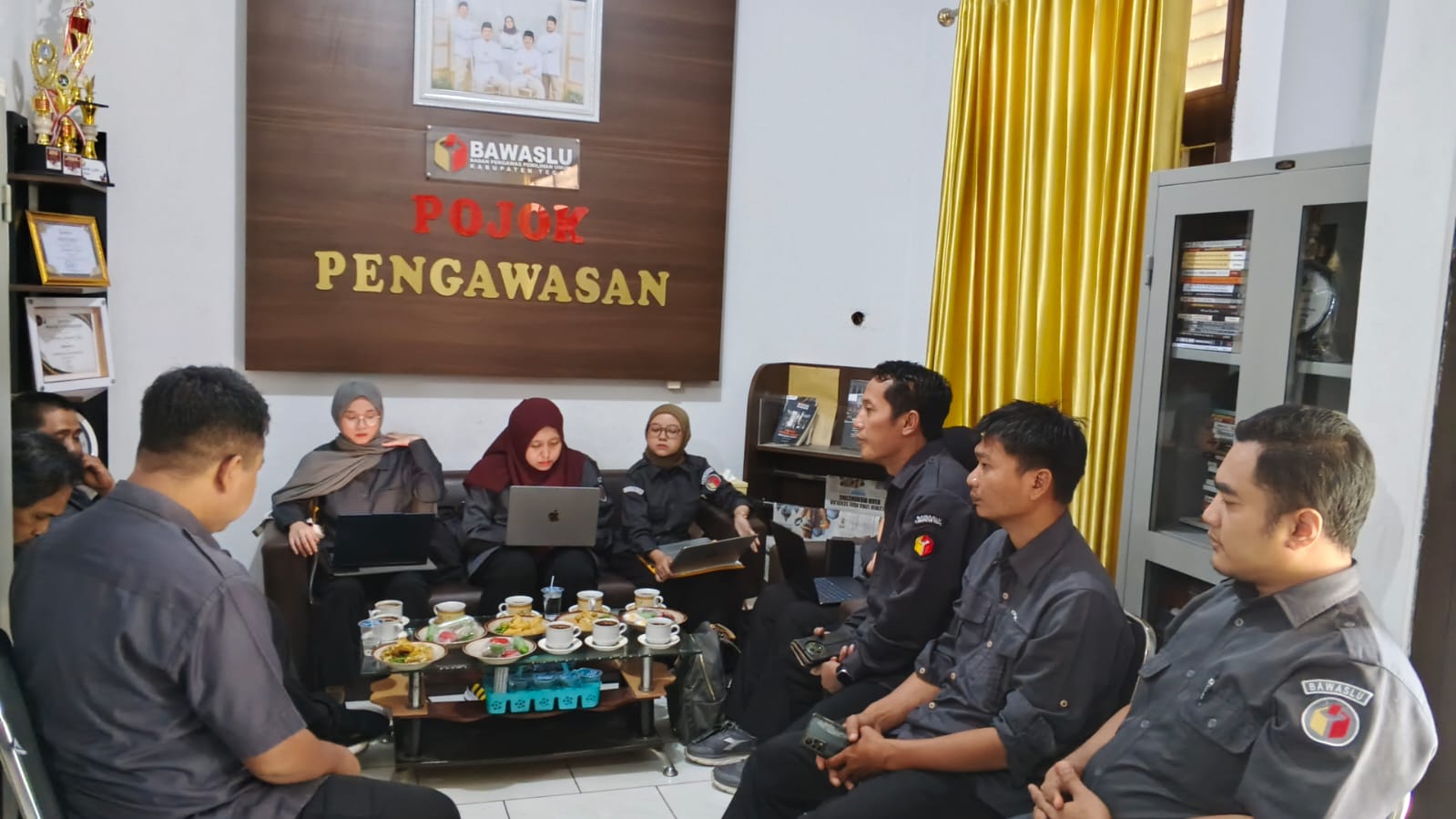 Perkuat Kelembagaan, Bawaslu Kabupaten Tegal Terima Supervisi Bawaslu RI
