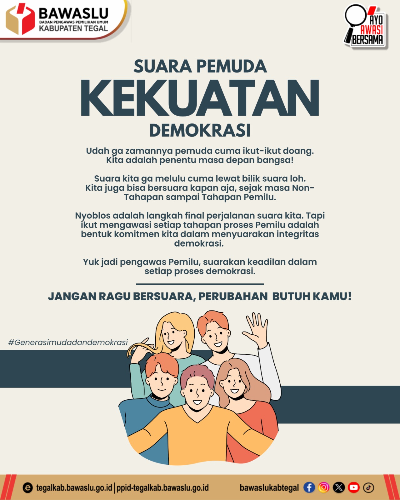 Bukan Sekadar Nyoblos!” — Ini Cara Pemuda Jadi Penentu Arah Demokrasi
