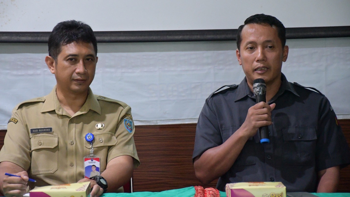 Bawaslu Kabupaten Tegal Perkuat Konsolidasi Demokrasi Bersama Dinas Perpusip
