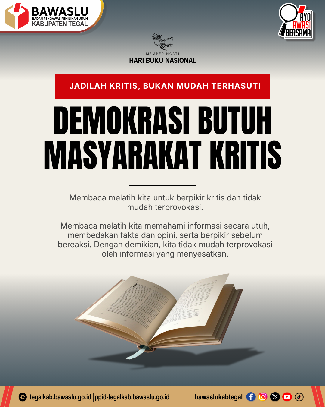 Demokrasi Butuh Masyarakat Kritis