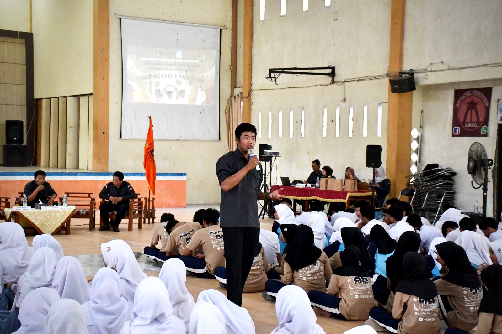 Bukan Sekadar Belajar, Siswa SMAN 1 Pangkah Didorong Awasi Pemilu