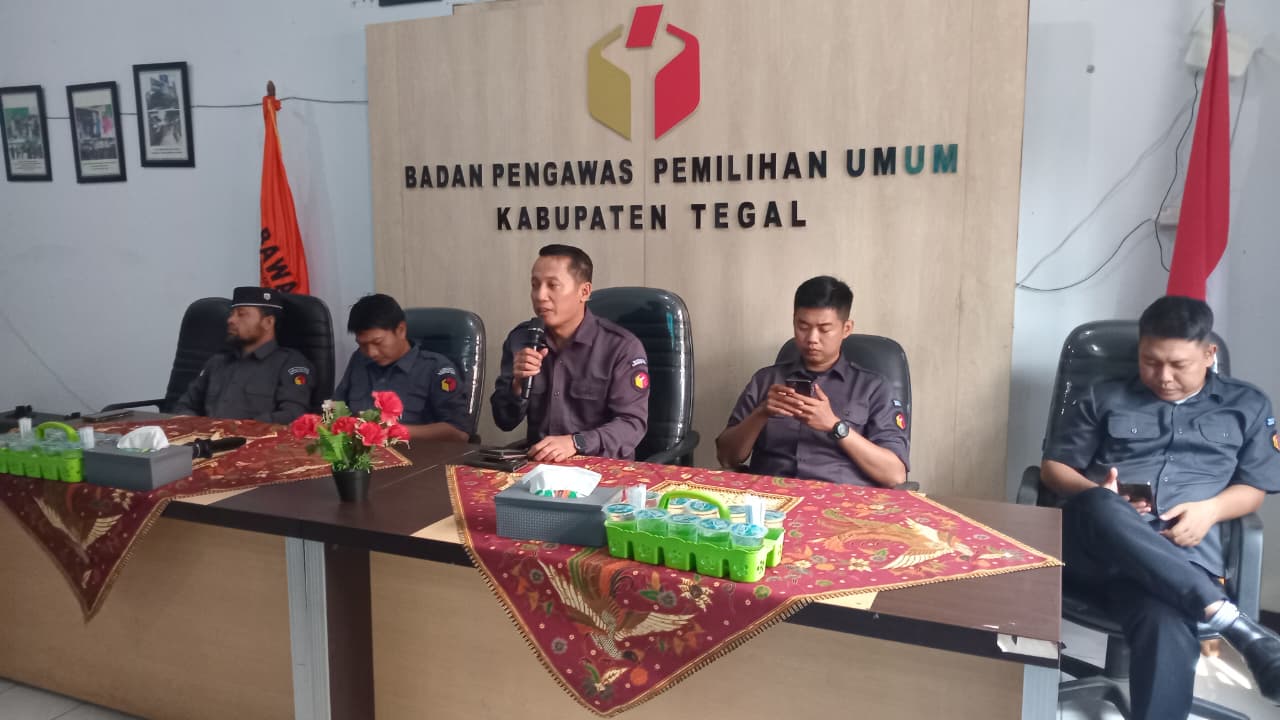 Bawaslu Kabupaten Tegal Gelar Rapat Pleno Persiapan Konsolidasi Demokrasi Bersama Partai Gerindra