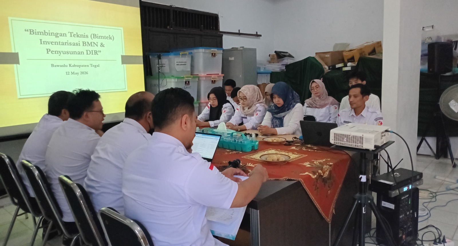 Wujudkan Pengelolaan Aset yang Akuntabel, Bawaslu Kabupaten Tegal Gelar Bimtek Inventarisasi BMN