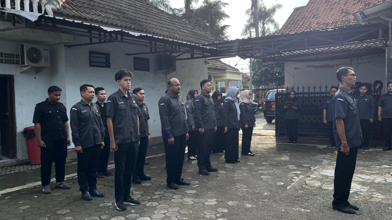 Apel Pagi Bawaslu Kabupaten Tegal, Dedi Kusdiyanto Tekankan Persiapan Agenda Mingguan
