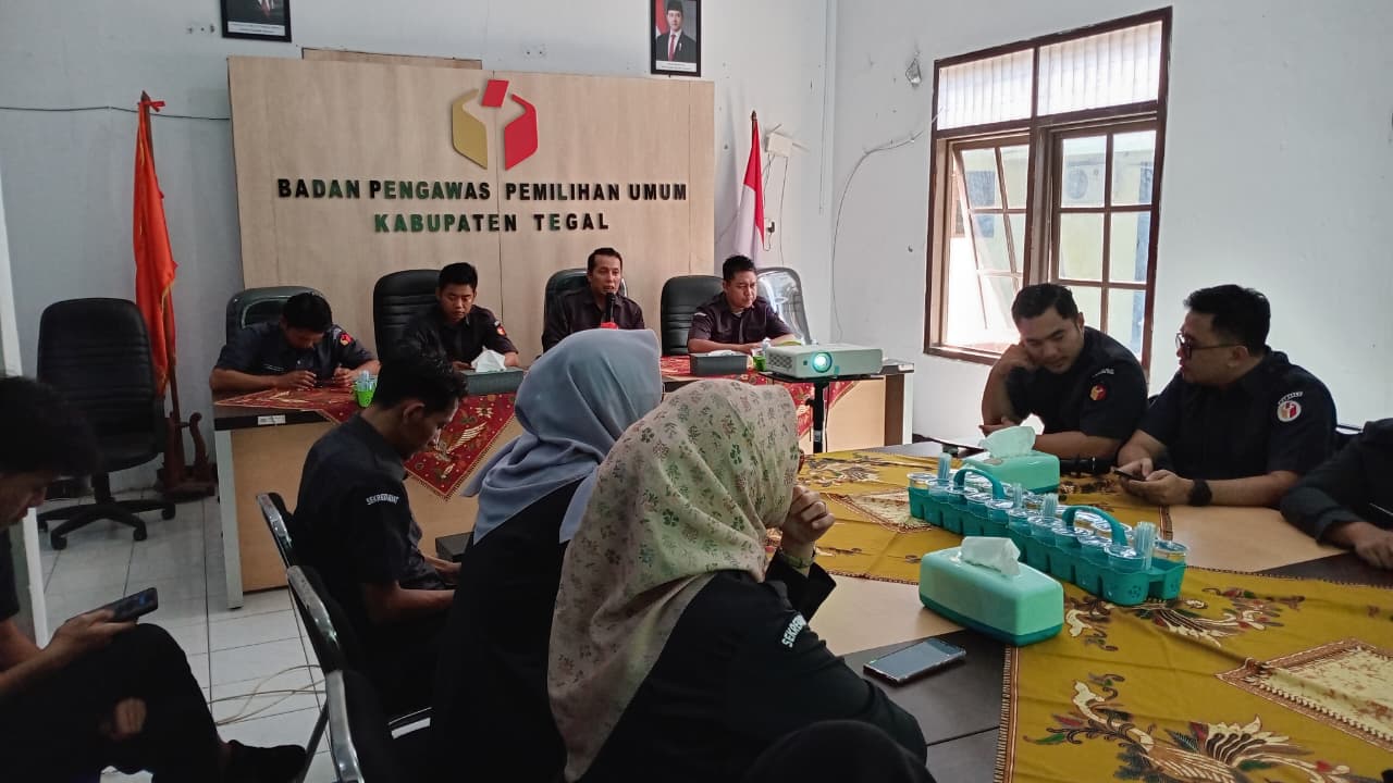 Menuju Demokrasi Berkualitas, Bawaslu Kabupaten Tegal Perkuat Persiapan Konsolidasi