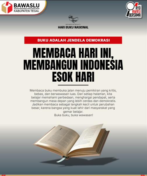 Buku sebagai Jendela Demokrasi: Membaca Hari Ini, Membangun Indonesia Esok Hari