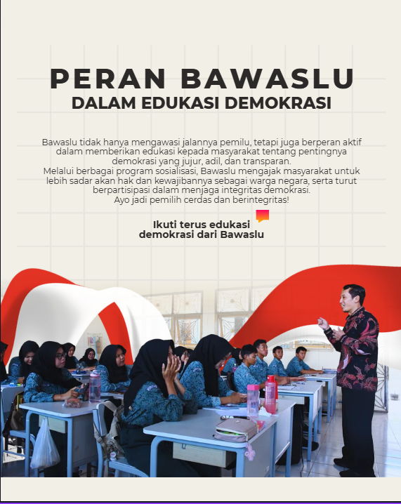 Bawaslu Gencarkan Edukasi Demokrasi kepada Masyarakat