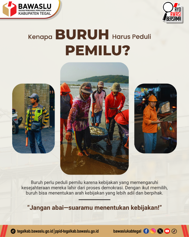 Hari Buruh Nasional : Kenapa Buruh Harus Peduli Pemilu?