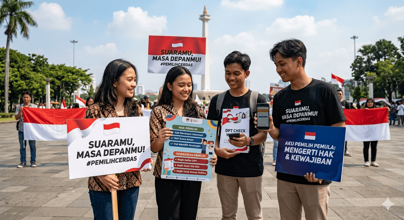 Generasi Muda Didorong Memahami Hak dan Kewajiban sebagai Pemilih