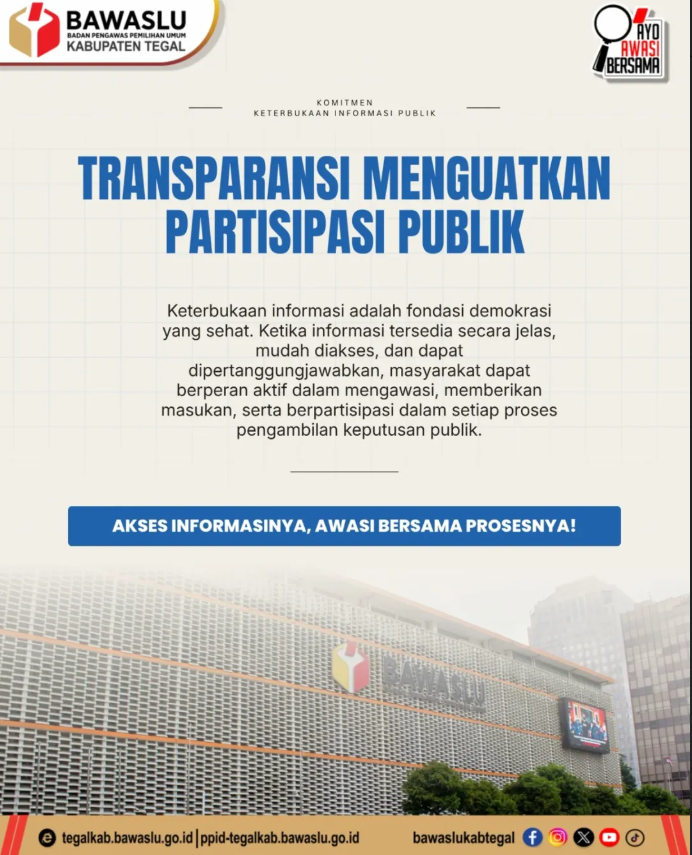 Transparansi Menguatkan Partisipasi Publik