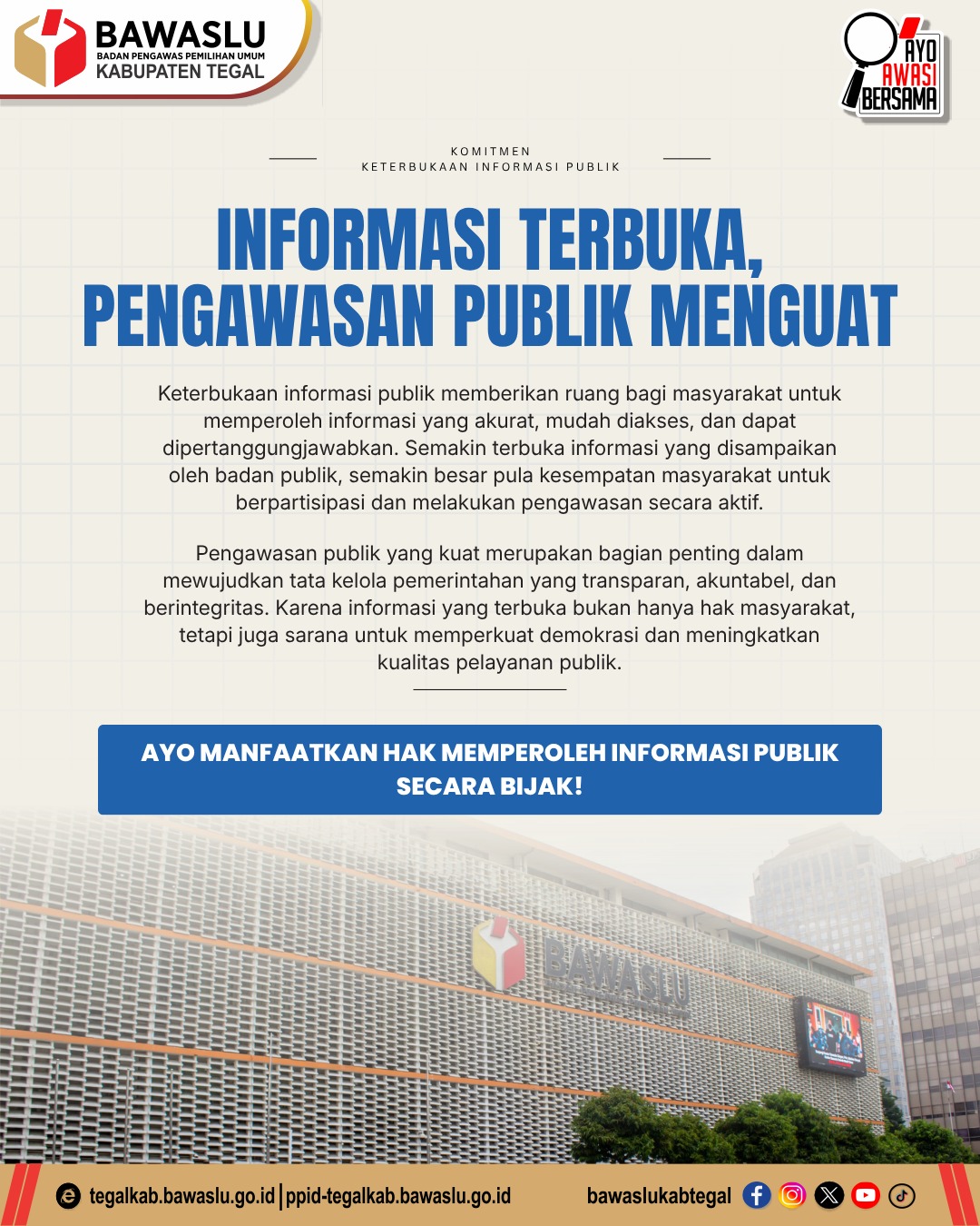 Informasi Terbuka, Pengawasan Publik Menguat: Transparansi sebagai Pilar Demokrasi