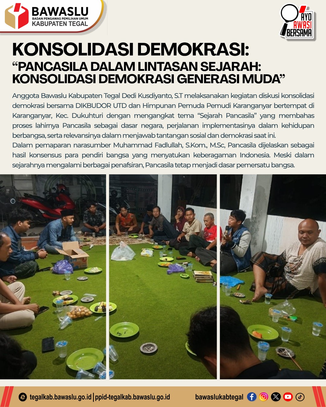 Konsolidasi Demokrasi: Meneguhkan Nilai Pancasila bagi Generasi Muda