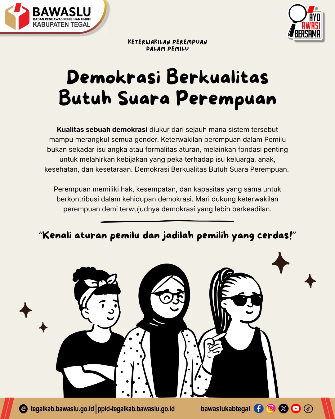 Demokrasi Berkualitas Butuh Suara Perempuan: Keterwakilan Bukan Sekadar Angka, Melainkan Kekuatan Perubahan