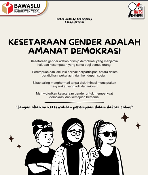 Kesetaraan Gender adalah Amanat Demokrasi
