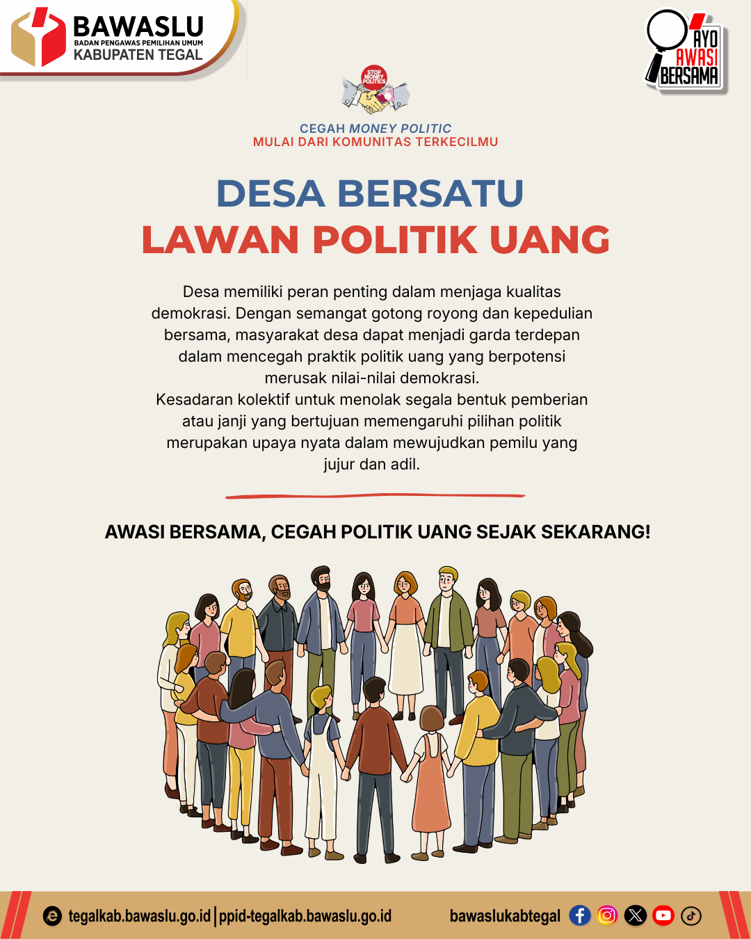 Desa Bersatu Lawan Politik Uang