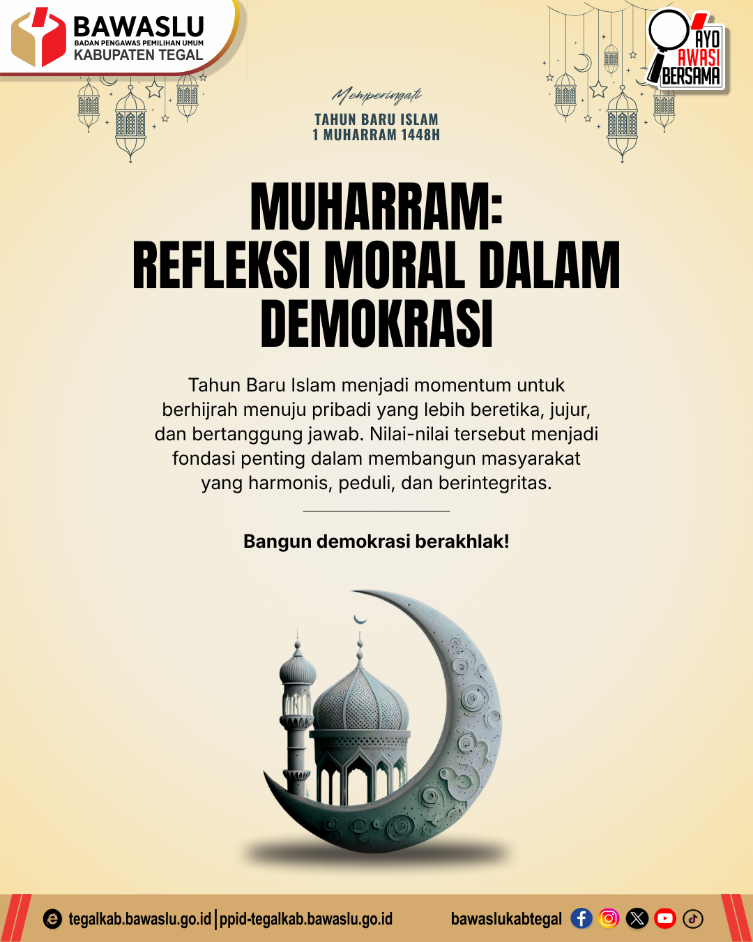 Muharram: Refleksi Moral dalam Demokrasi, Momentum Membangun Integritas Bangsa
