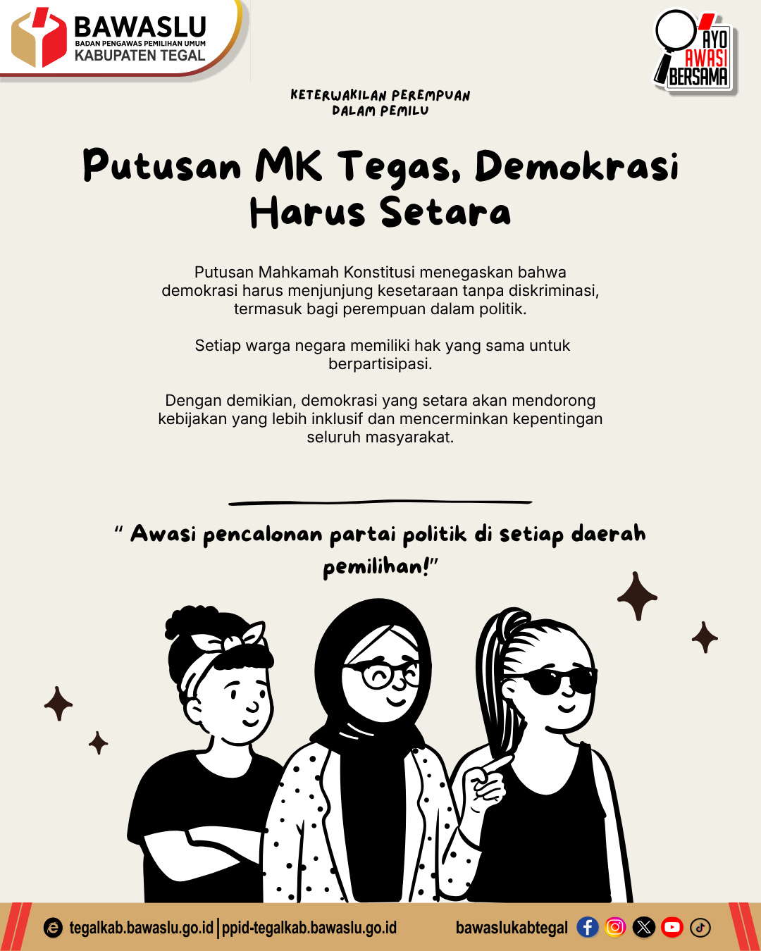 Putusan MK Tegas, Demokrasi Harus Setara