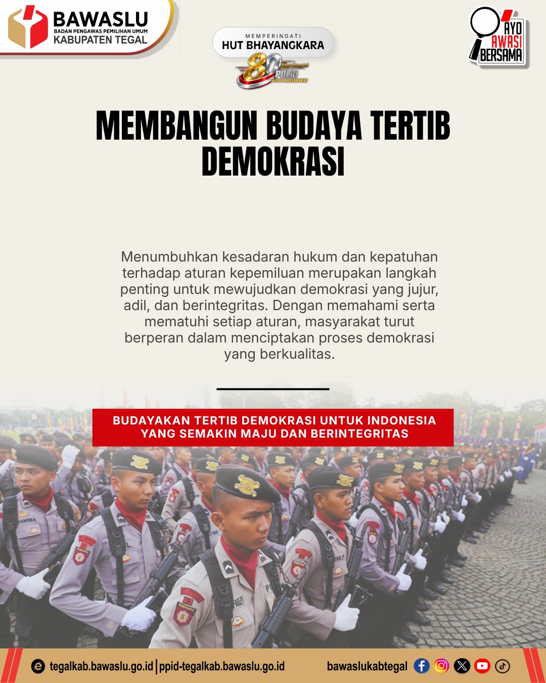 Membangun Budaya Tertib Demokrasi Melalui Kesadaran Hukum dan Kepatuhan Kepemiluan