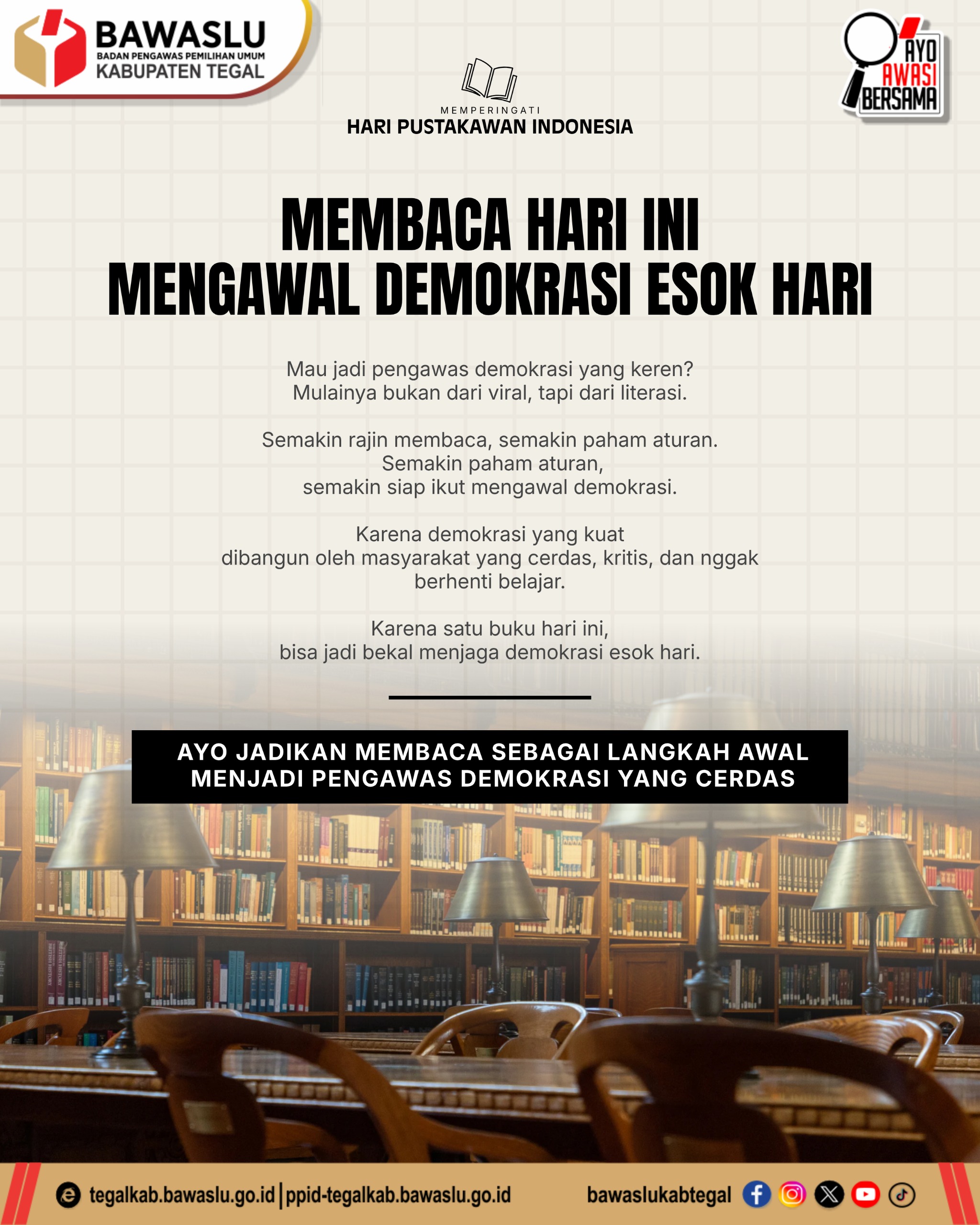 Bukan Sekadar Membaca! Ini Alasan Literasi Jadi Kunci Mengawal Demokrasi yang Berkualitas