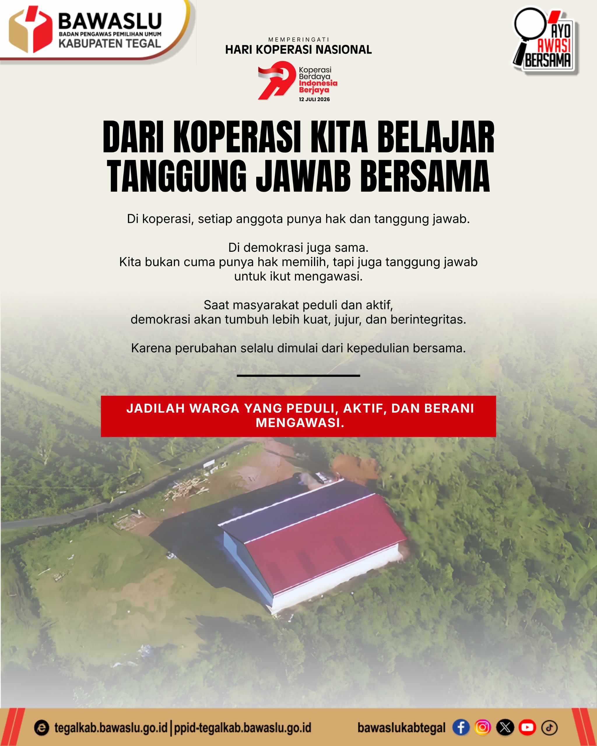Bukan Cuma Soal Ekonomi! Hari Koperasi Jadi Pengingat Pentingnya Tanggung Jawab Bersama Mengawal Demokrasi