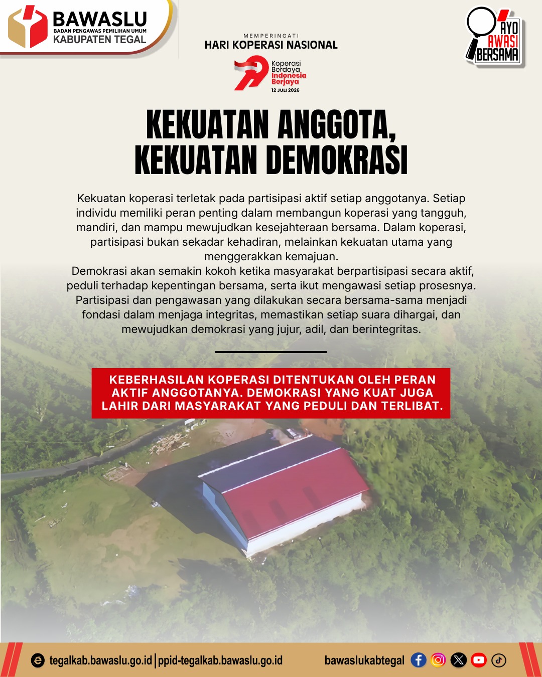 Kekuatan Anggota, Kekuatan Demokrasi Partisipasi Aktif Menjadi Fondasi Koperasi dan Demokrasi yang Berkualitas