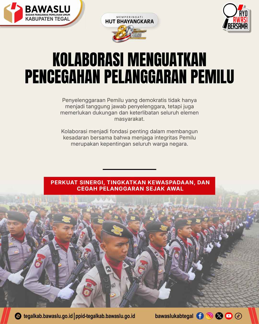 Kolaborasi Menguatkan Pencegahan Pelanggaran Pemilu