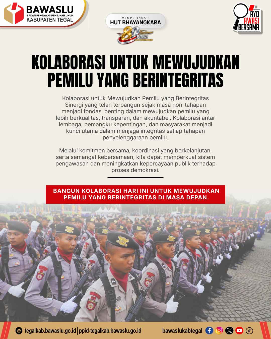 Kolaborasi Lintas Sektor Diperkuat untuk Wujudkan Pemilu Berintegritas