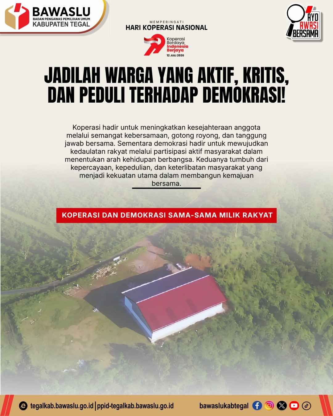 Jadilah Warga Aktif dan Kritis untuk Demokrasi yang Berkualitas