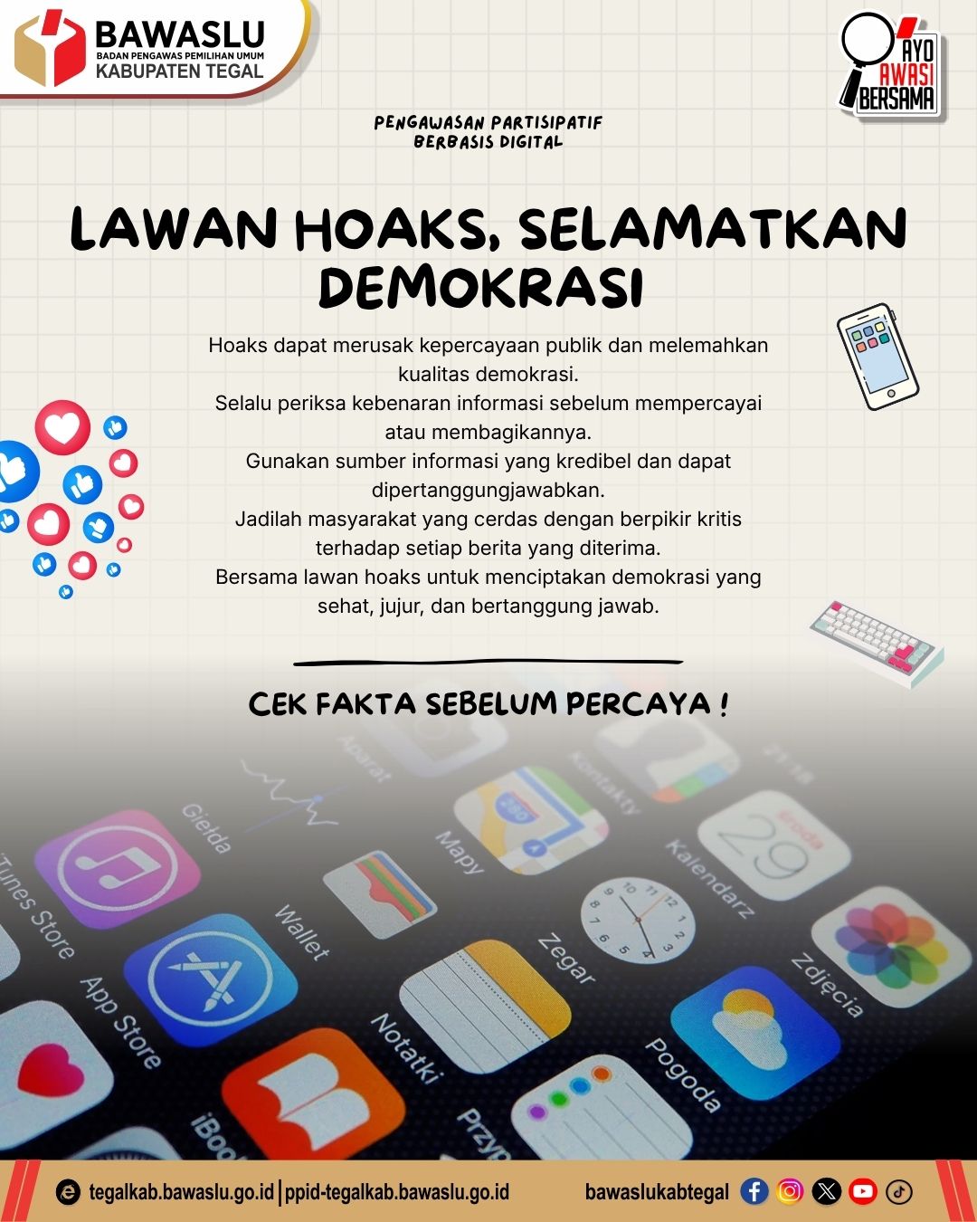 Lawan Hoaks, Selamatkan Demokrasi