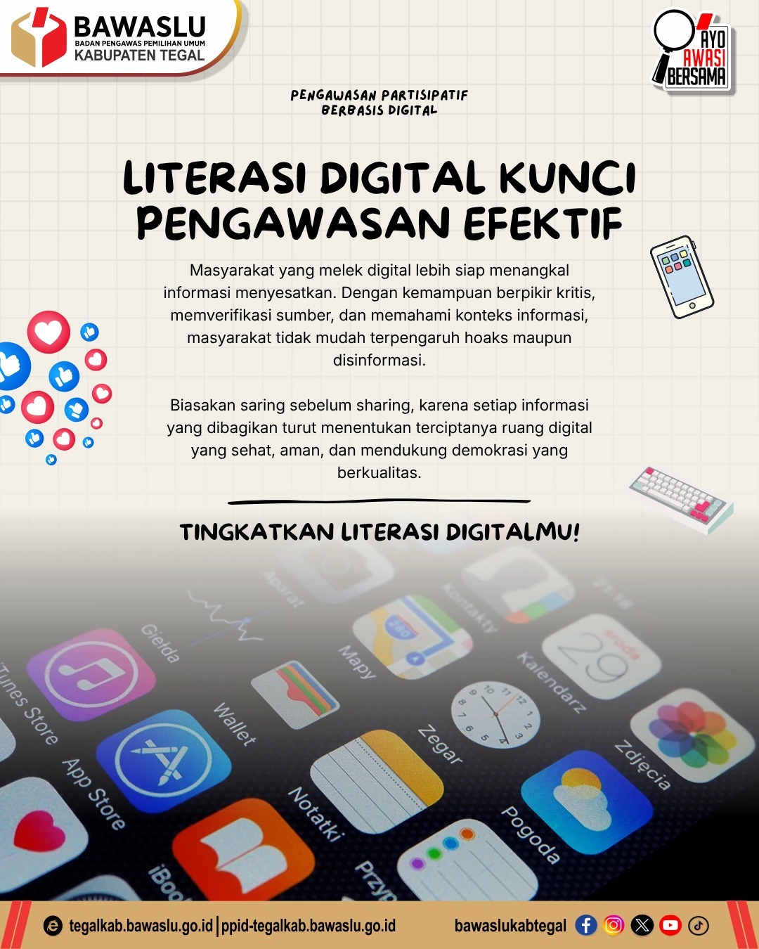 Literasi Digital, Benteng Pengawasan Partisipatif di Era Informasi